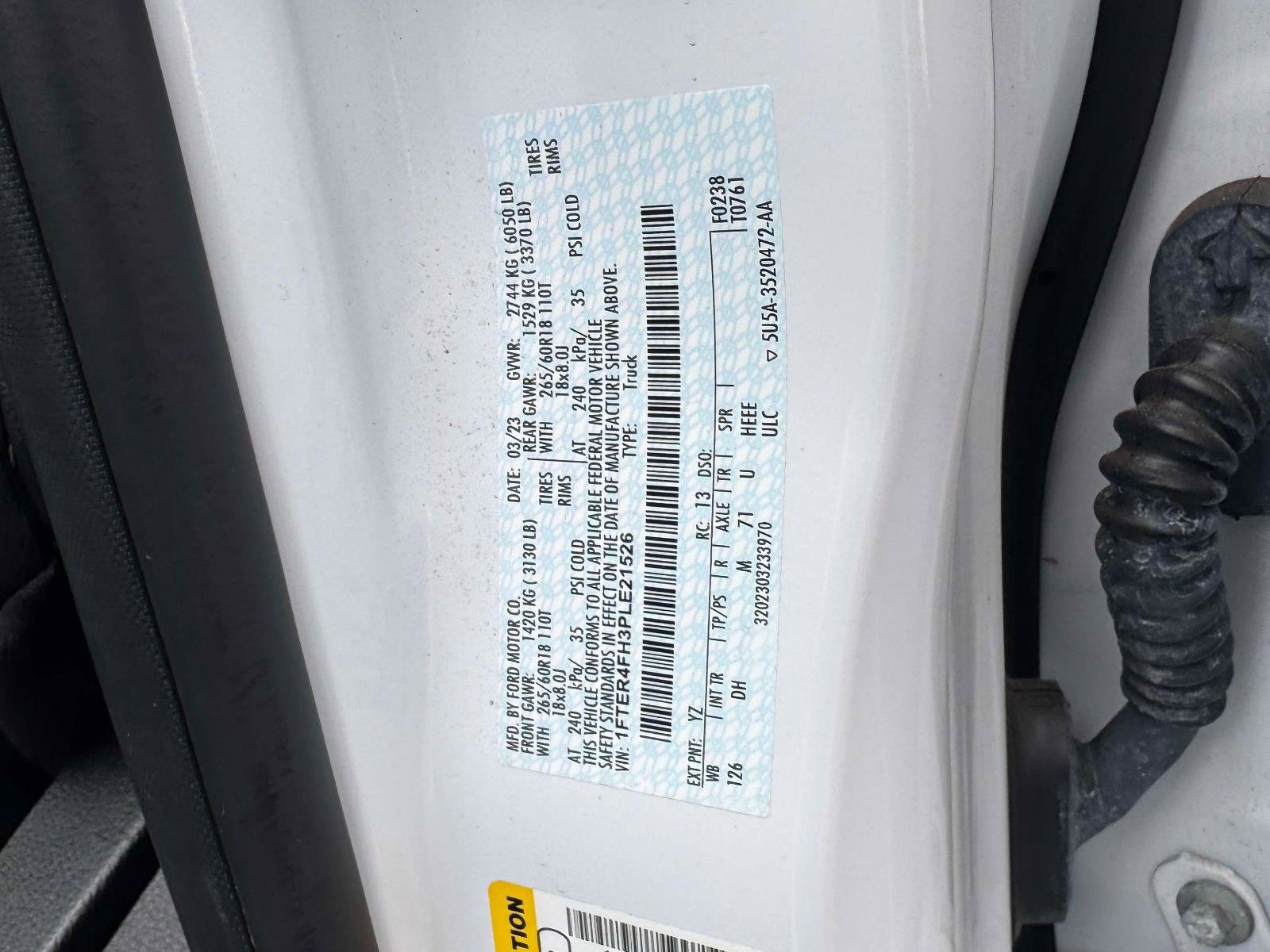 Used 2023 Ford Ranger Lariat AWD/4WD image 26