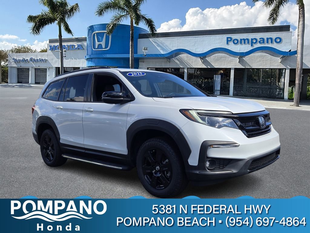 Certified 2022 Honda Pilot TrailSport