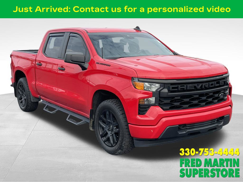 Used 2022 Chevrolet Silverado 1500 Custom w/ LPO, Dark Essentials Package