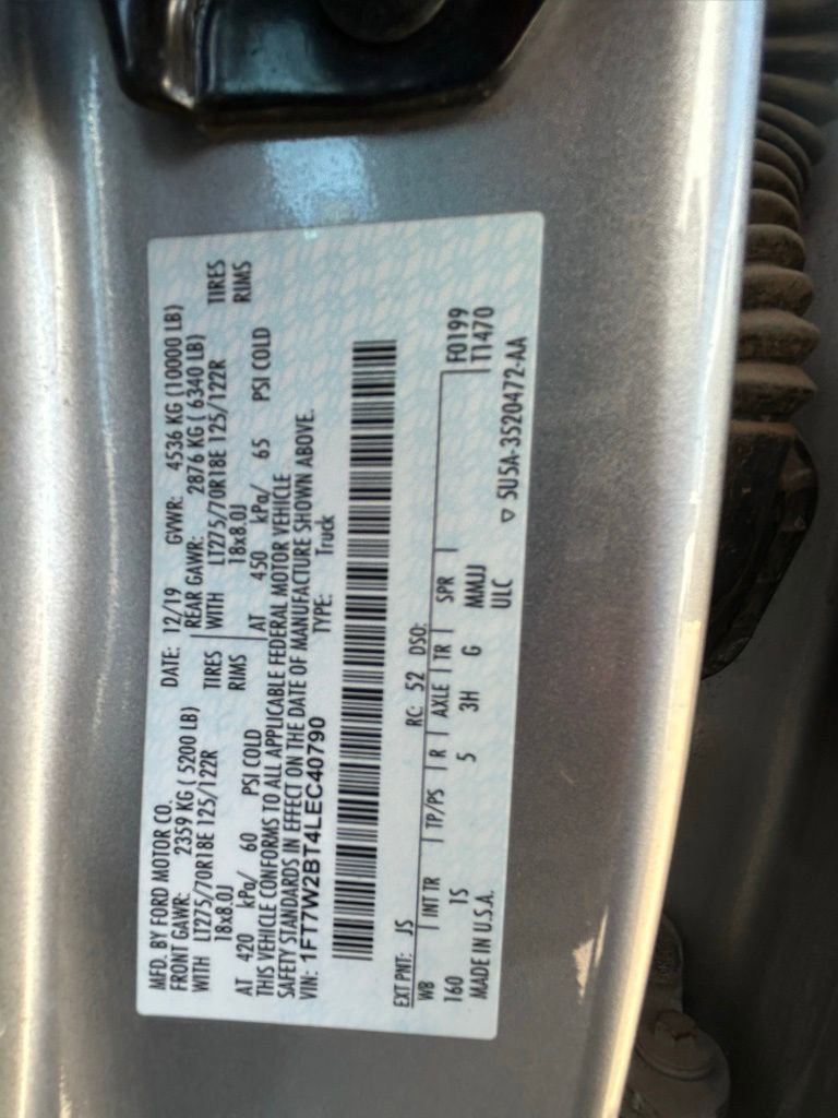 Used 2020 Ford F250 XL w/ STX Appearance Package image 8