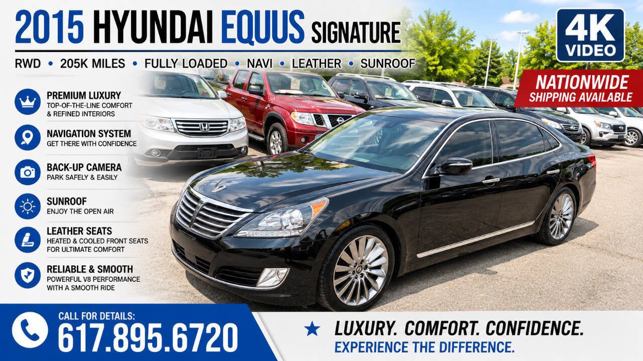 Used 2015 Hyundai Equus Signature RWD image 1