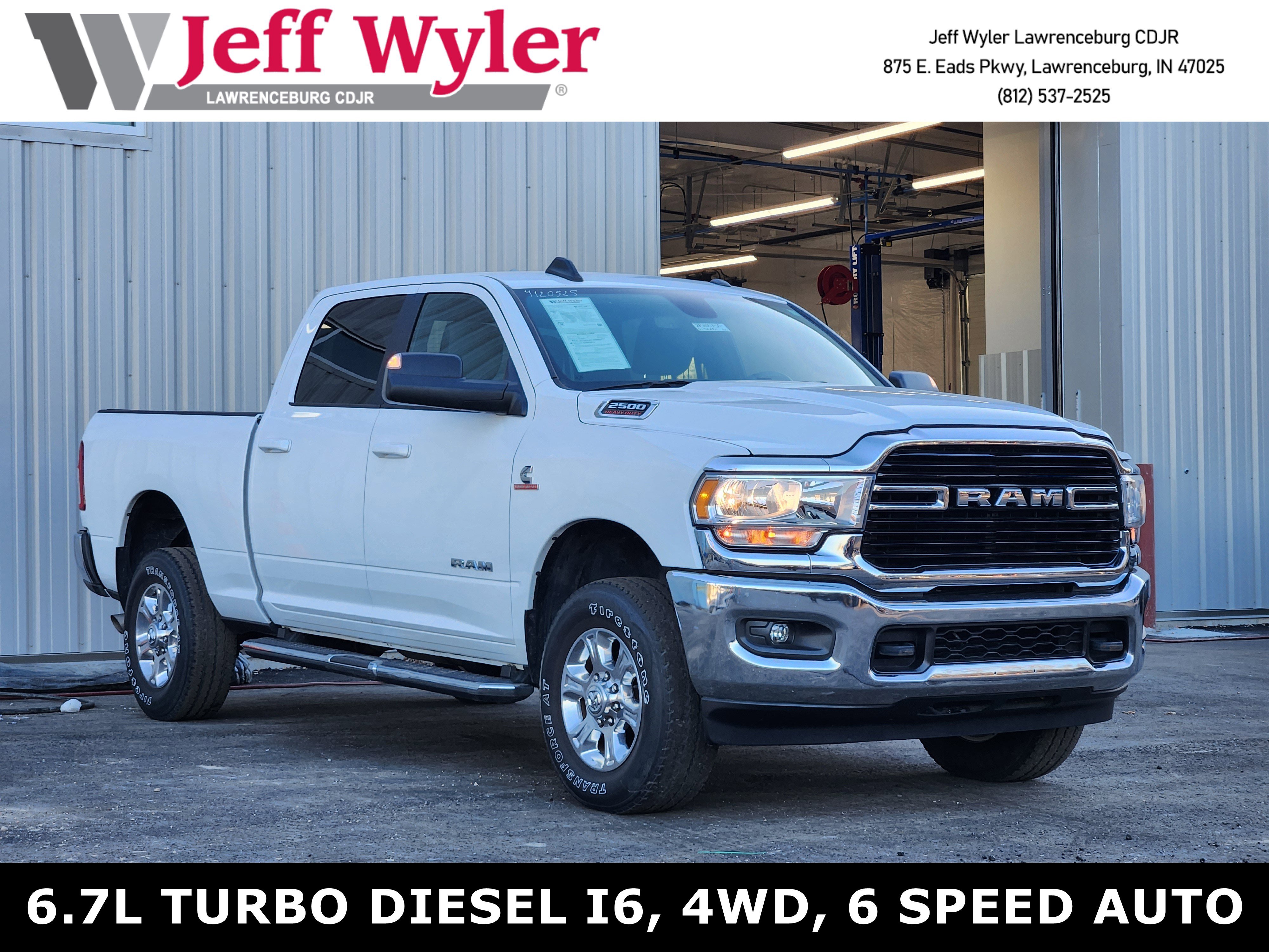 Used 2021 RAM 2500 Big Horn w/ Level 1 Equipment Group image 1