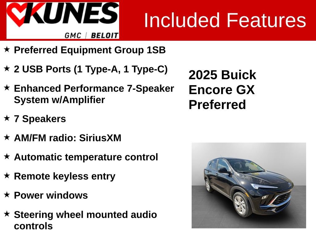 Used 2025 Buick Encore GX Preferred AWD/4WD image 2