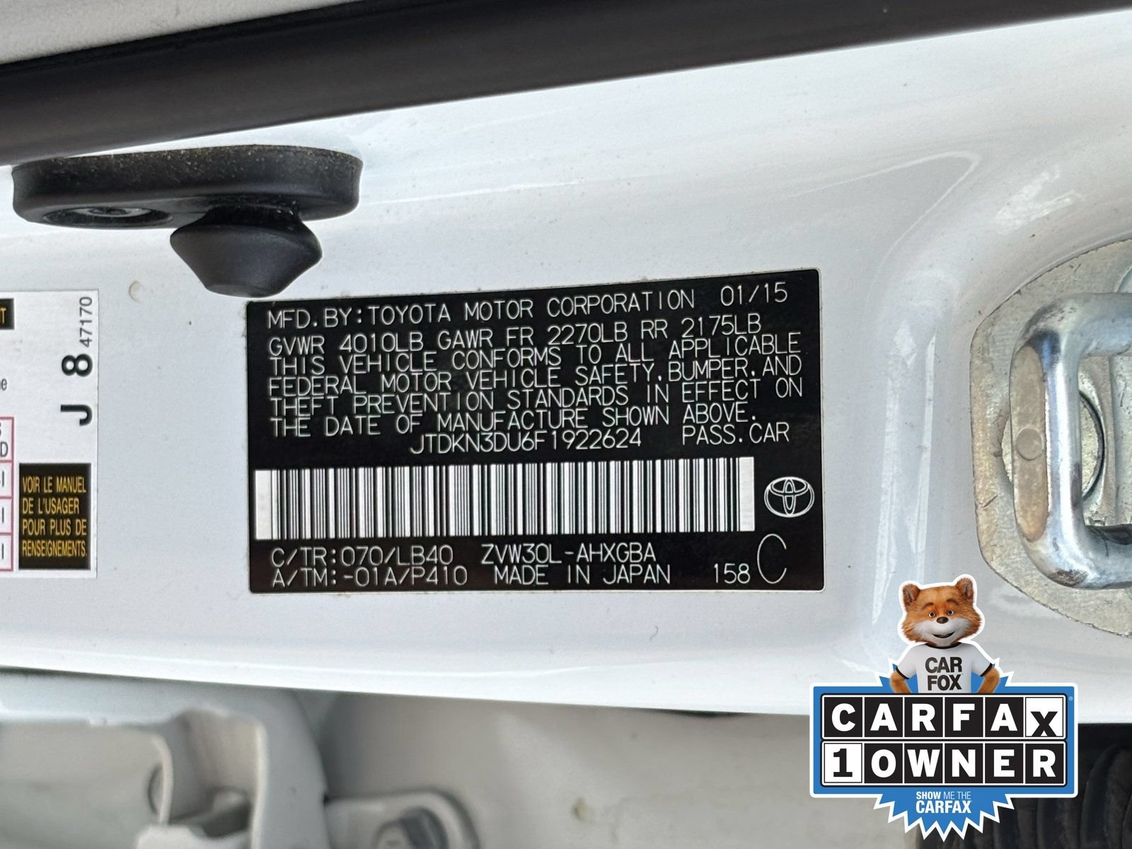 Used 2015 Toyota Prius Four w/ Deluxe Solar Roof Package FWD image 33