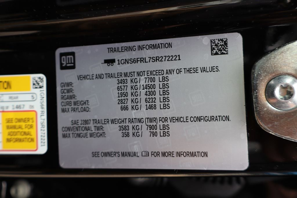 New 2025 Chevrolet Suburban Premier image 58