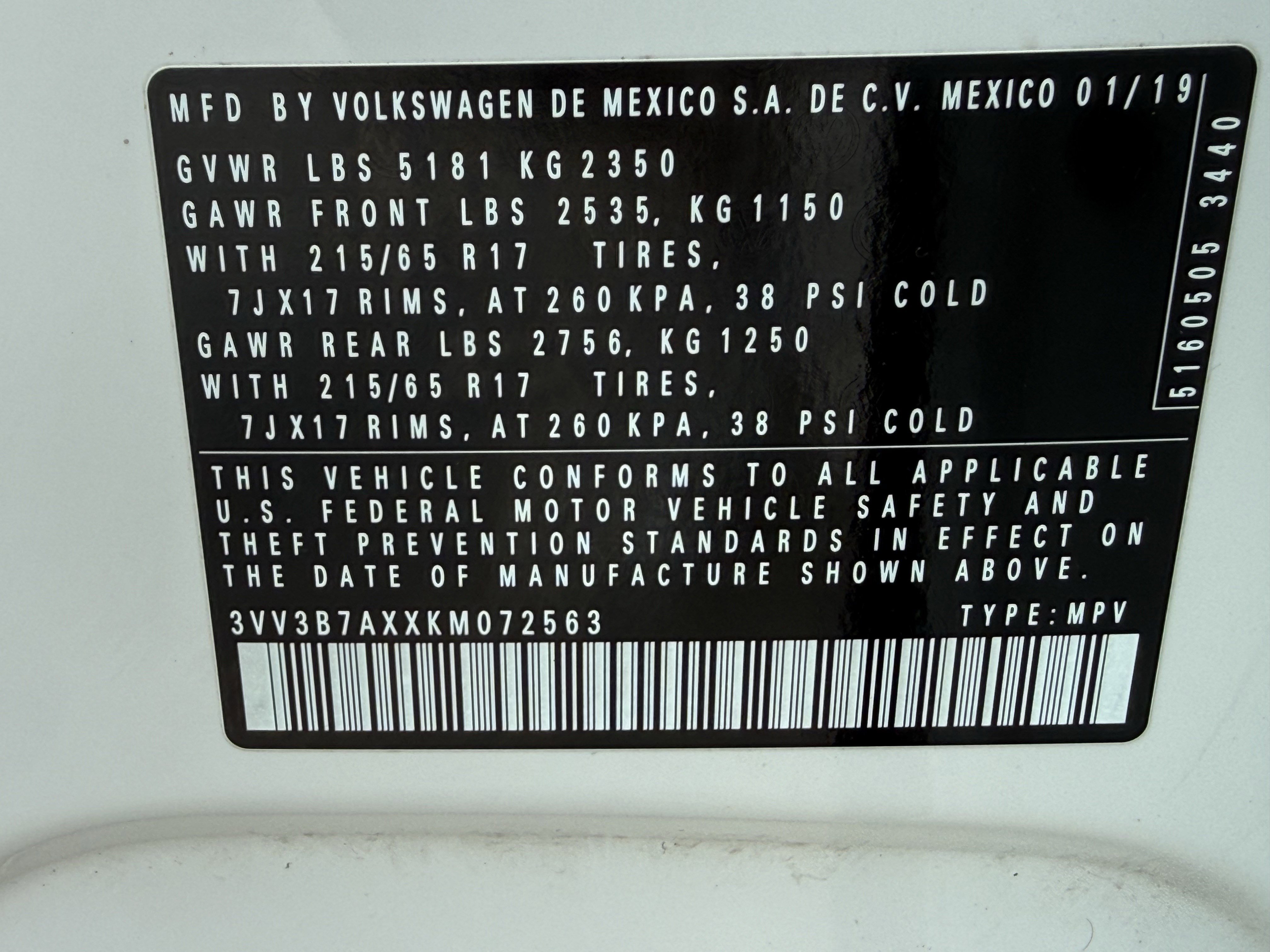 Used 2019 Volkswagen Tiguan SE image 34