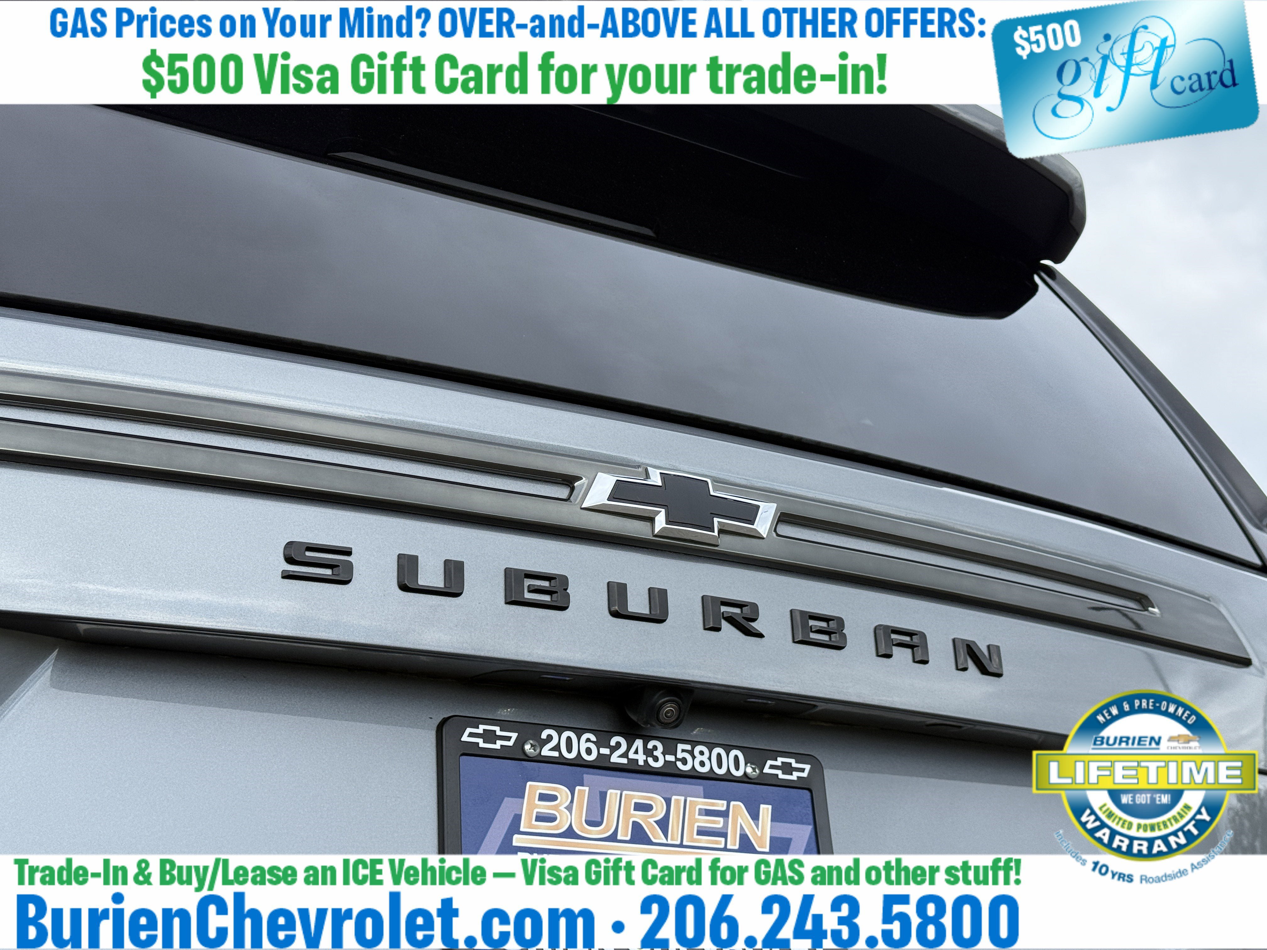 Used 2022 Chevrolet Suburban Z71 w/ Luxury Package AWD/4WD image 39