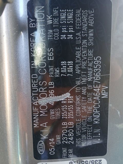 Used 2014 Kia Sportage SX w/ SX Premium Package image 16