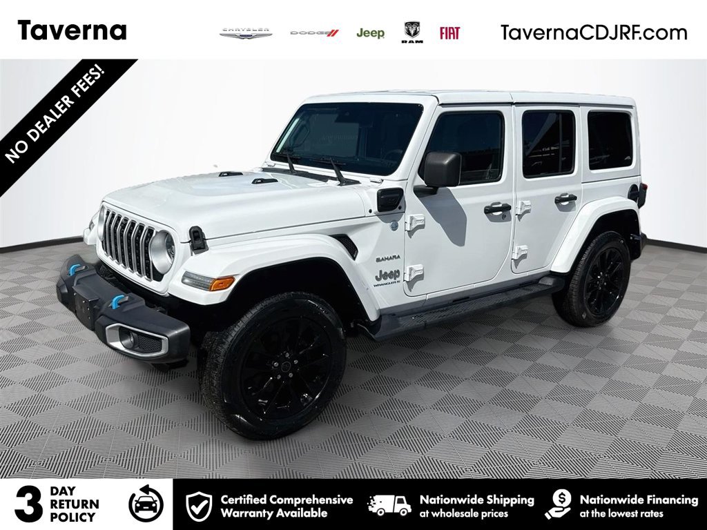 Used 2024 Jeep Wrangler Unlimited Sahara AWD/4WD image 1