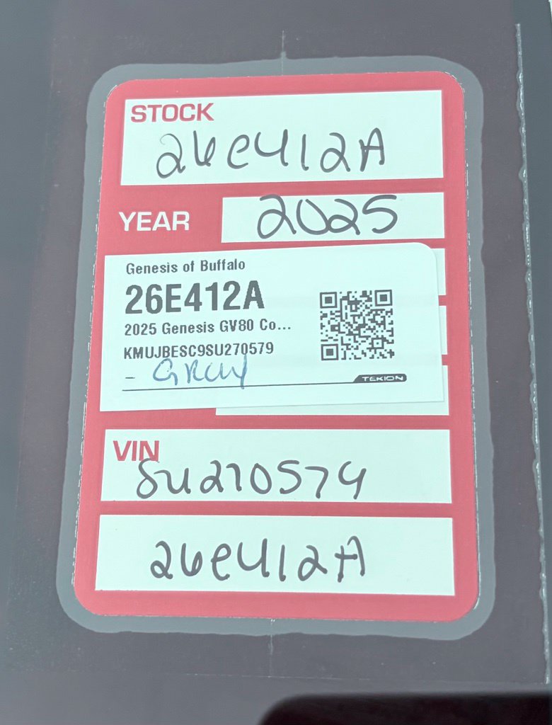 Certified 2025 Genesis GV80 3.5T e-SC AWD/4WD image 25
