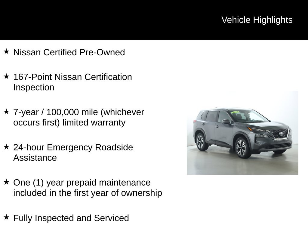 Certified 2023 Nissan Rogue SV AWD/4WD image 4