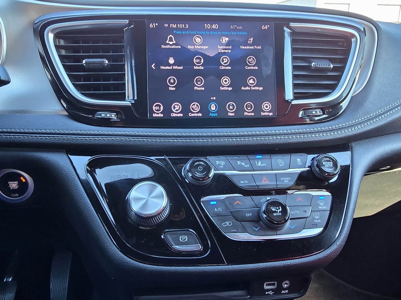 Used 2020 Chrysler Pacifica Limited w/ Quick Order Package 27H Red S image 16