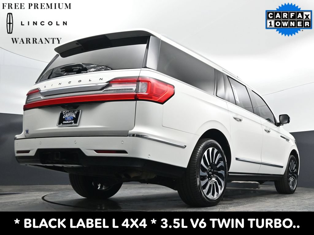 Used 2021 Lincoln Navigator L Black Label w/ Cargo Convenience Package AWD/4WD image 28