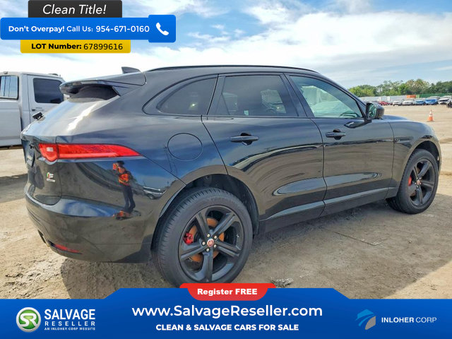 Used 2018 Jaguar F-PACE S AWD/4WD image 4