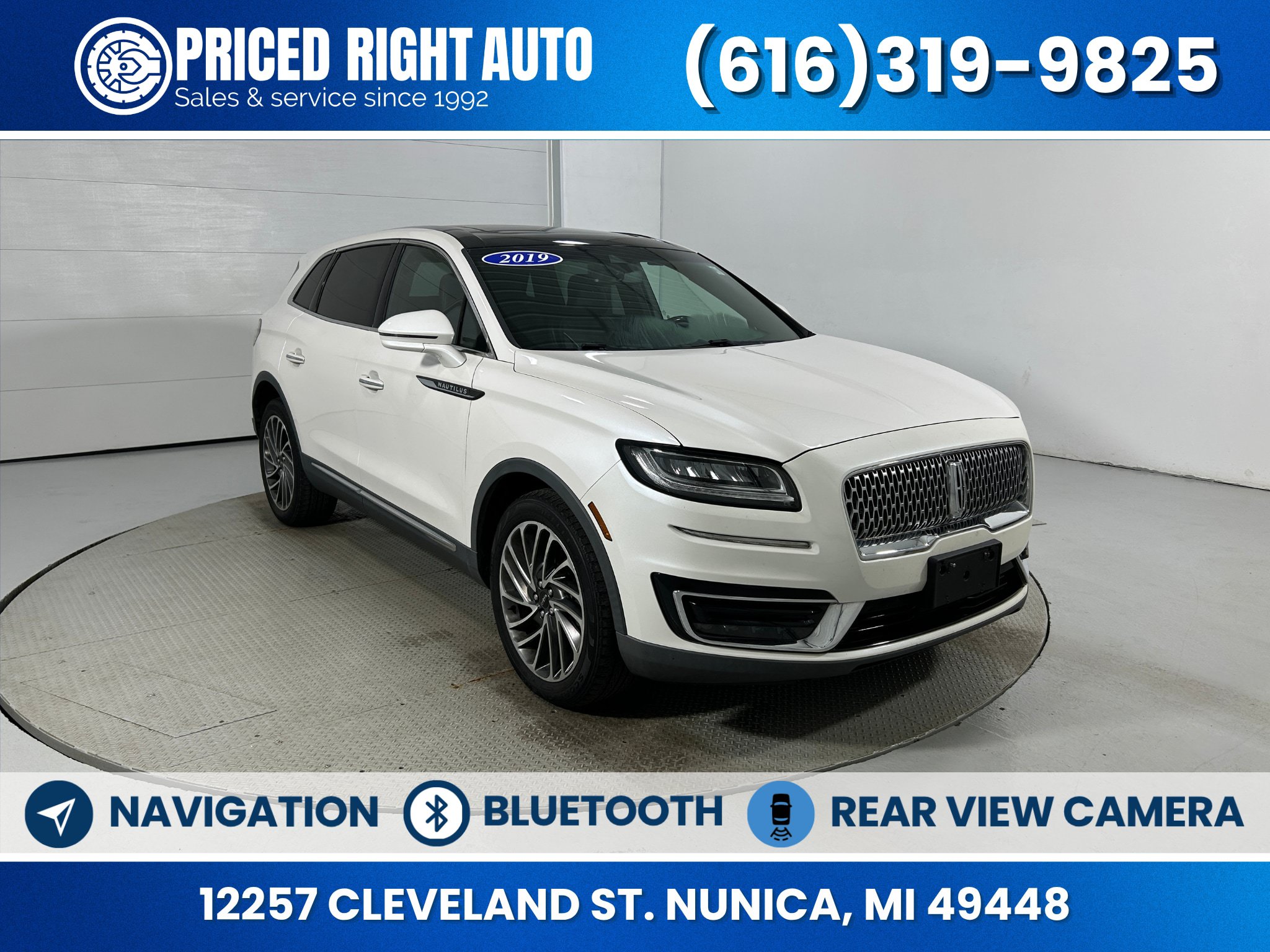 Used 2019 Lincoln Nautilus Reserve