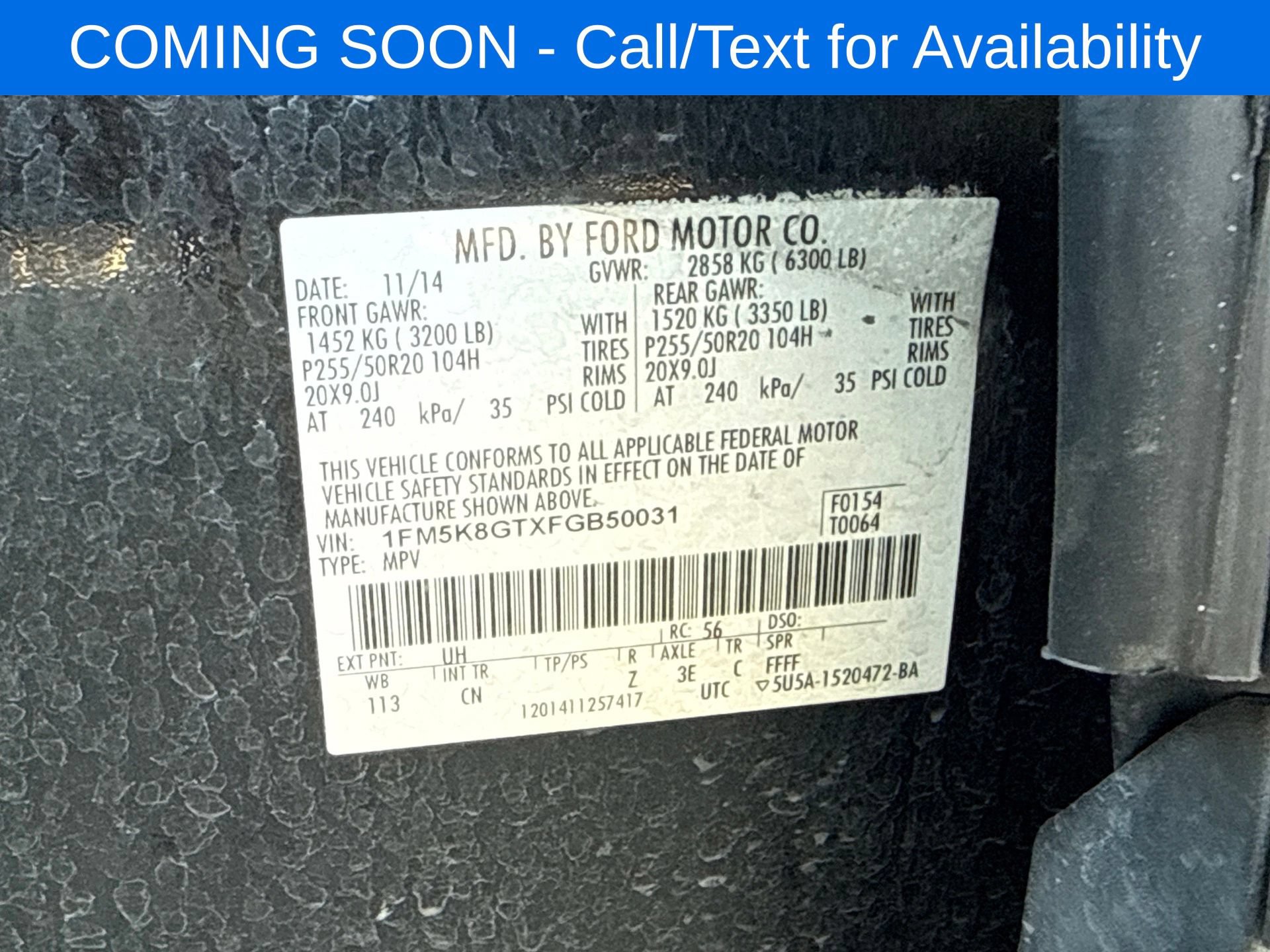 Used 2015 Ford Explorer Sport w/ Equipment Group 401A AWD/4WD image 12