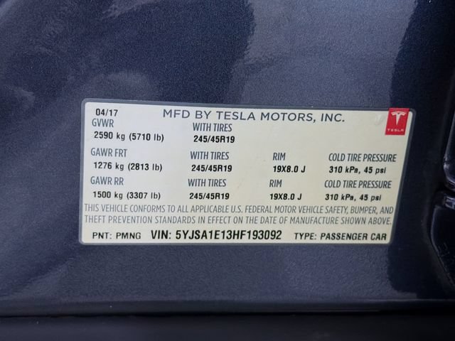 Used 2017 Tesla Model S 60 RWD image 35
