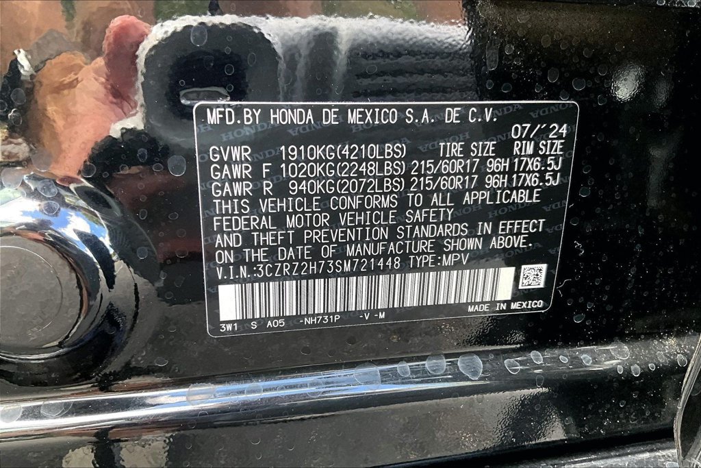 Certified 2025 Honda HR-V EX-L image 14