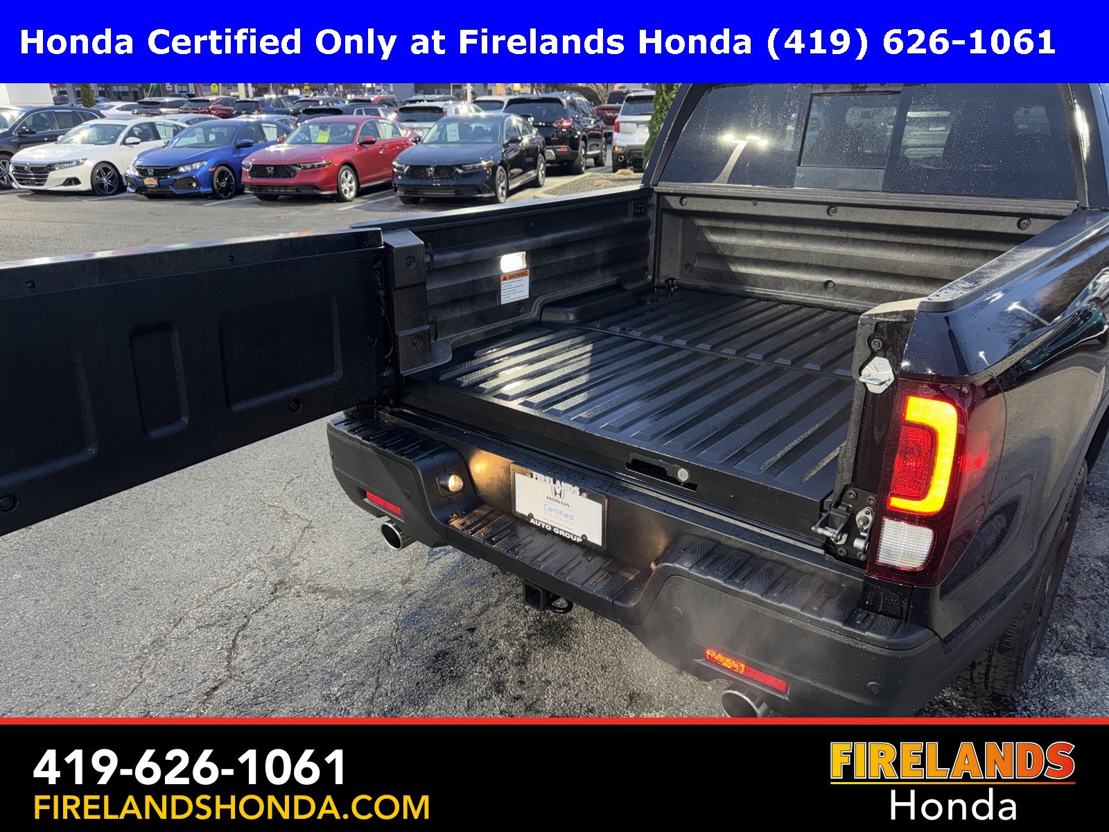 Certified 2023 Honda Ridgeline Black Edition image 9