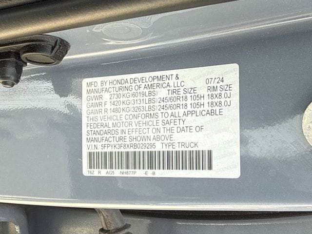 Used 2024 Honda Ridgeline Black Edition image 35
