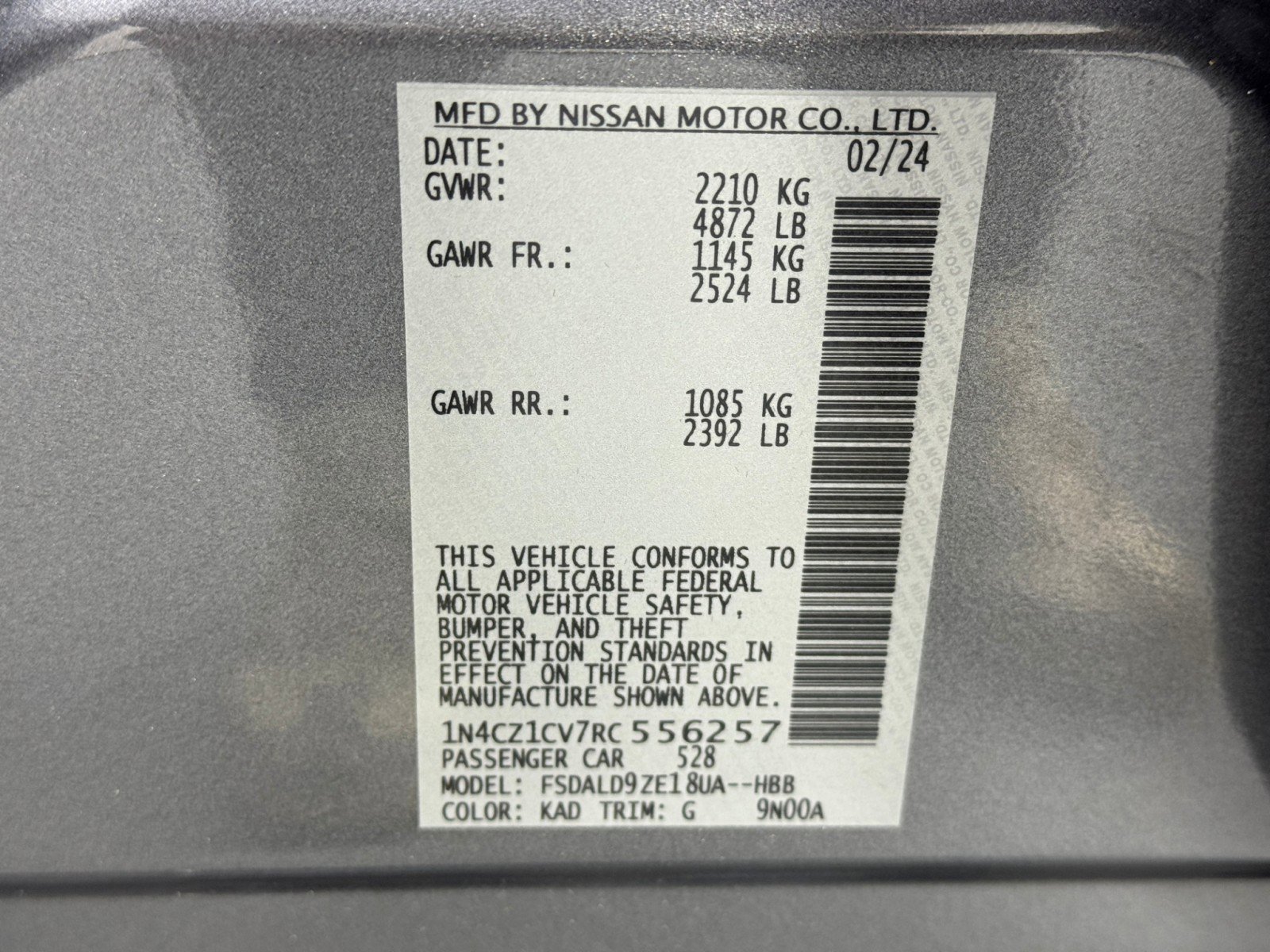 Used 2024 Nissan Leaf SV Plus image 40