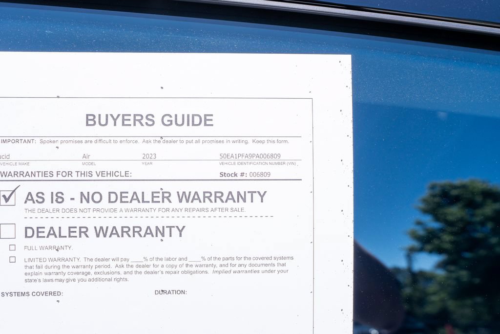 Used 2023 Lucid Air Pure AWD/4WD image 49