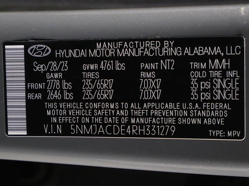 Used 2024 Hyundai Tucson SE AWD/4WD image 40