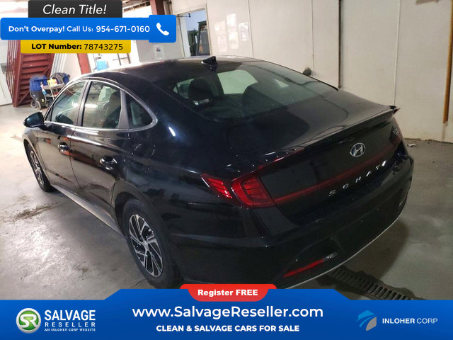 Used 2023 Hyundai Sonata Blue image 3