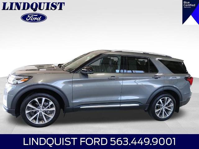 Certified 2025 Ford Explorer Platinum w/ Ultimate Package AWD/4WD image 1