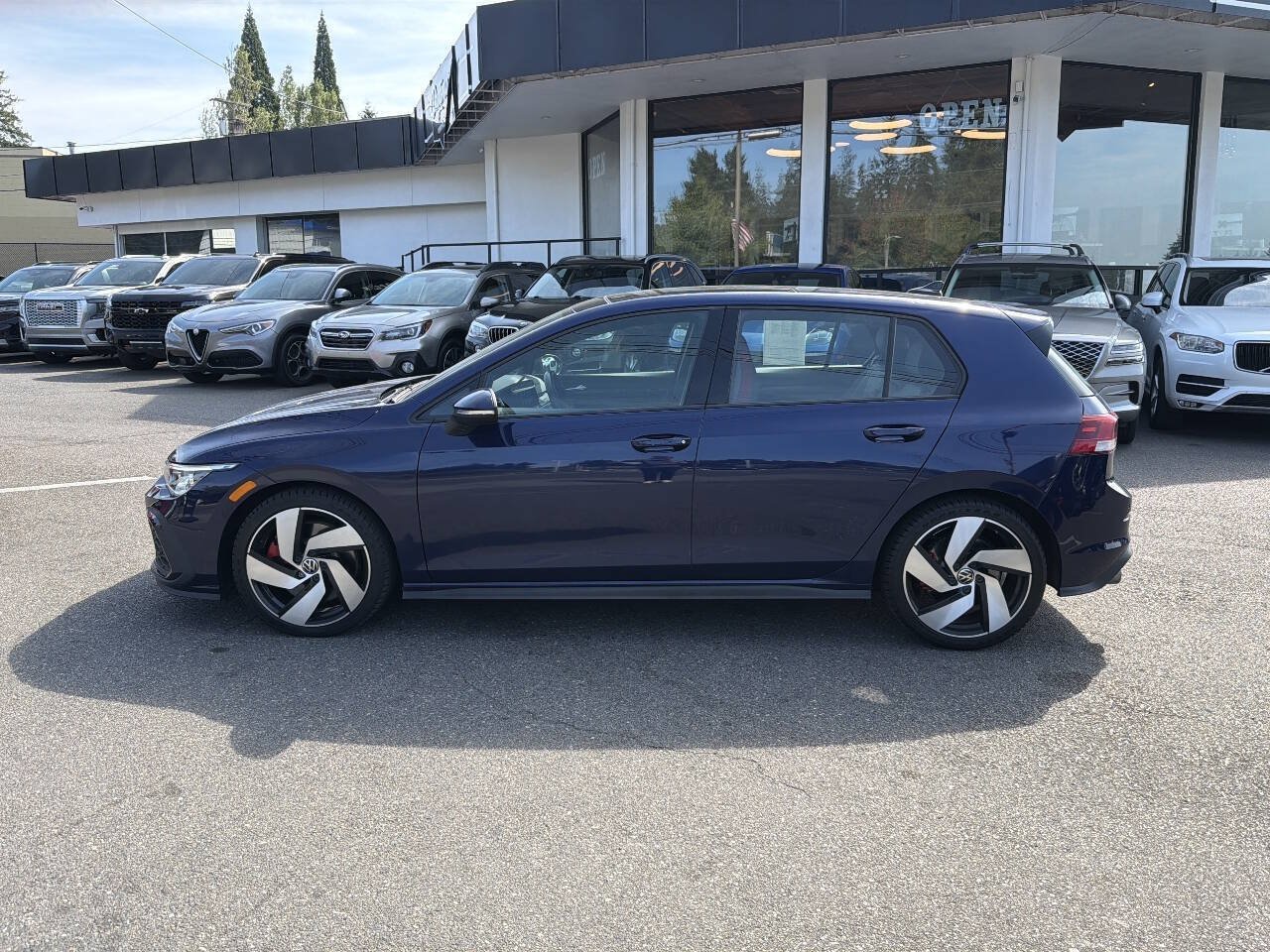 Used 2023 Volkswagen GTI SE w/ SE Leather Package FWD image 2
