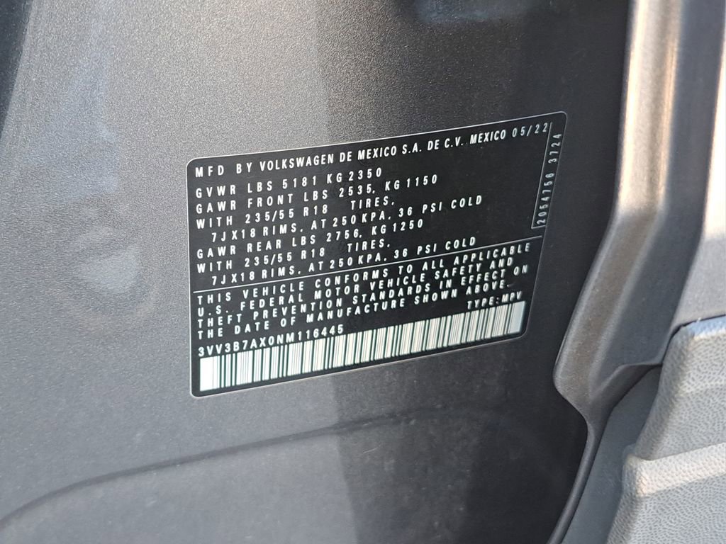 Used 2022 Volkswagen Tiguan SE image 31