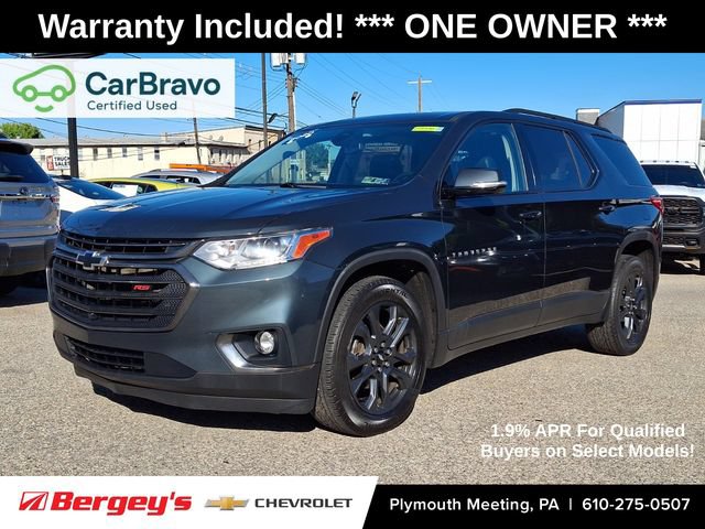 Certified 2020 Chevrolet Traverse RS AWD/4WD video 1