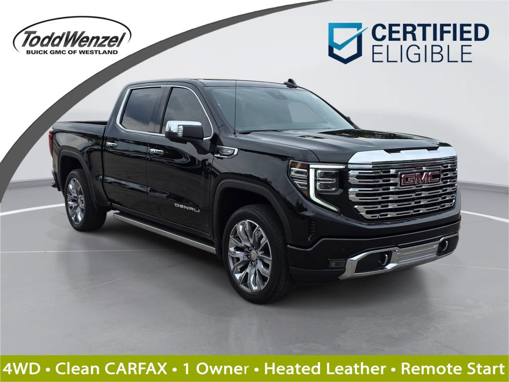 Certified 2023 GMC Sierra 1500 Denali w/ Denali Reserve Package AWD/4WD image 1