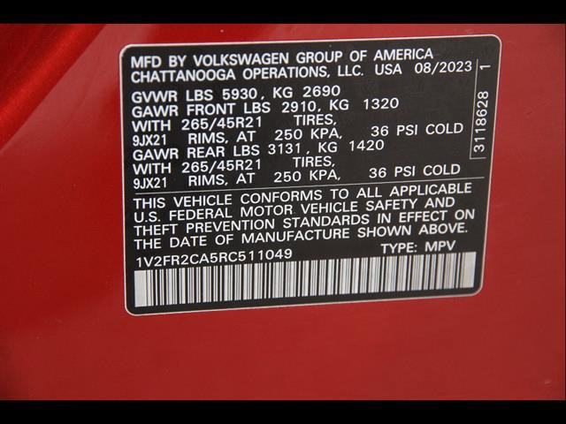 Certified 2024 Volkswagen Atlas SEL Premium R-Line image 26