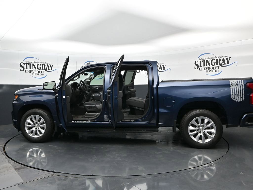 Used 2022 Chevrolet Silverado 1500 Custom w/ LPO, Dark Essentials Package RWD image 28