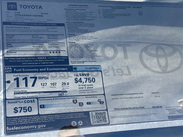 New 2026 Toyota C-HR AWD/4WD image 23