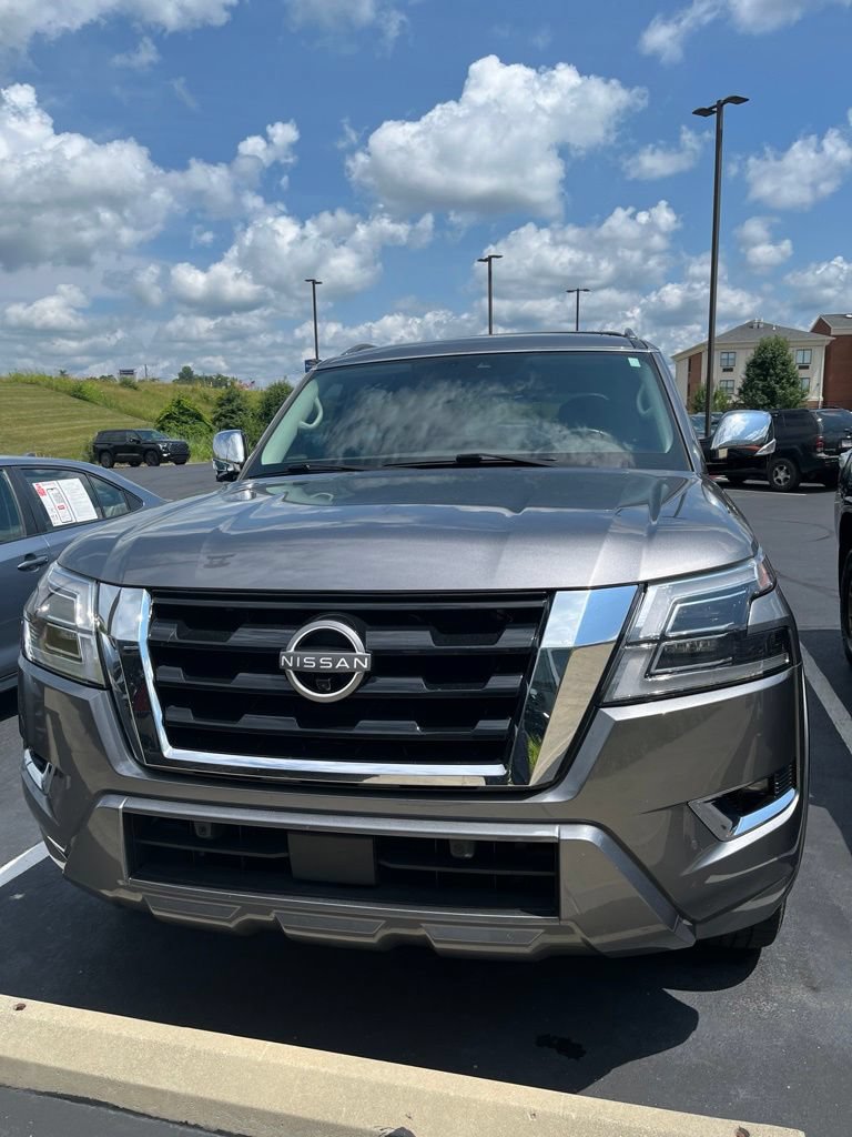Used 2023 Nissan Armada Platinum w/ Captain's Chairs Package