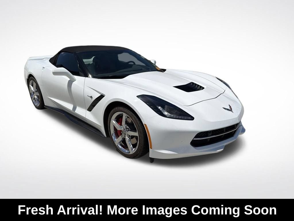 Used 2016 Chevrolet Corvette Stingray Convertible w/ 2LT Preferred Equipment Group RWD image 1