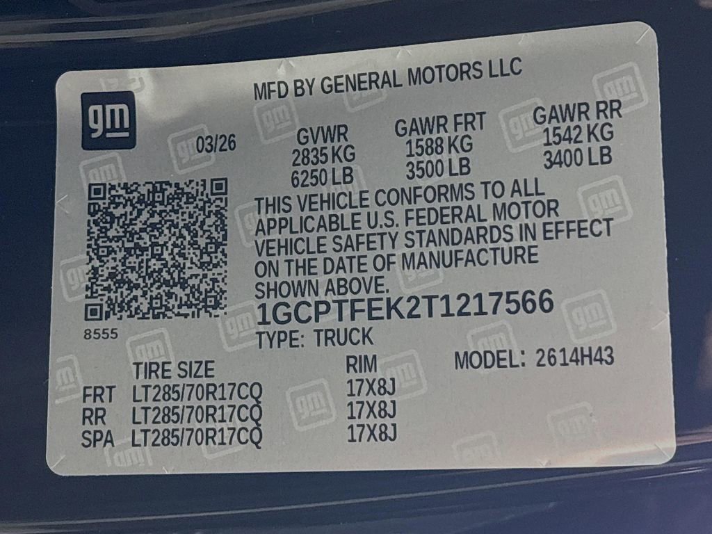 New 2026 Chevrolet Colorado ZR2 w/ Midnight Edition AWD/4WD image 32