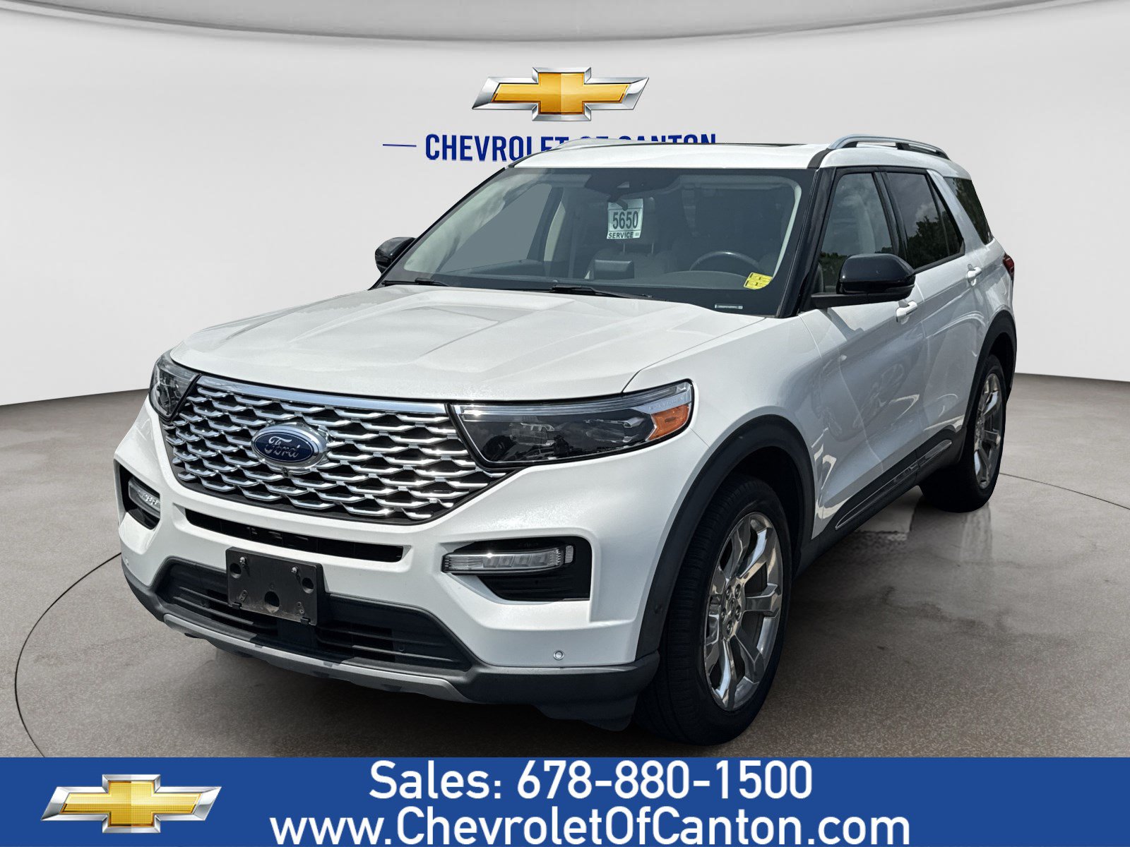 Used 2020 Ford Explorer Platinum w/ Premium Technology Package