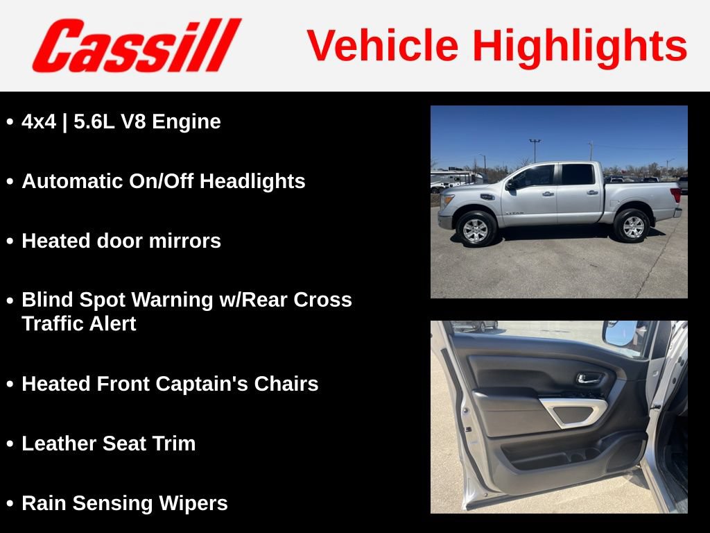Used 2017 Nissan Titan SV AWD/4WD image 6