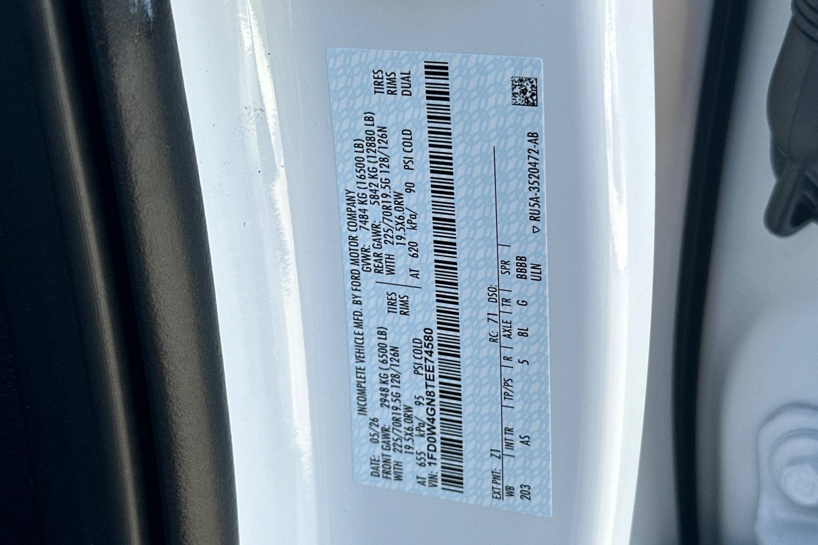 New 2026 Ford F450 XL w/ XL Chrome Package RWD image 27