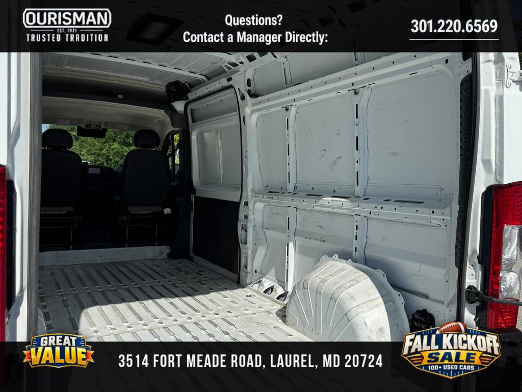 Used 2025 RAM ProMaster 2500 w/ Convenience Group FWD image 19