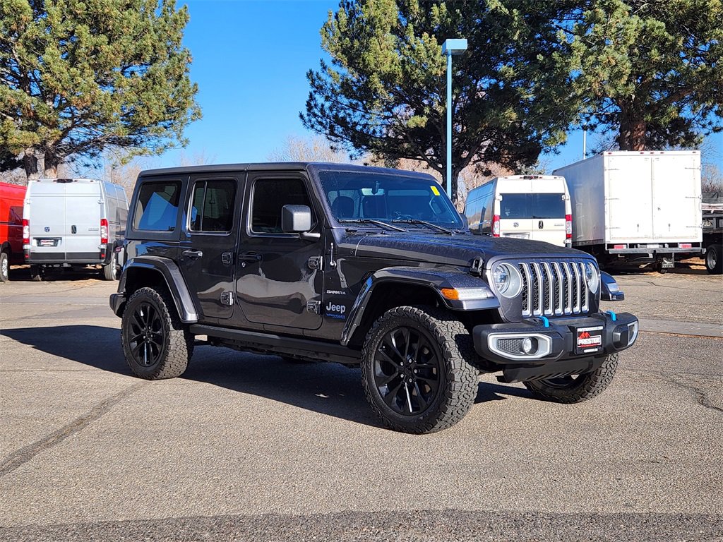 Used 2022 Jeep Wrangler Unlimited Sahara 4xe w/ Cold Weather Group