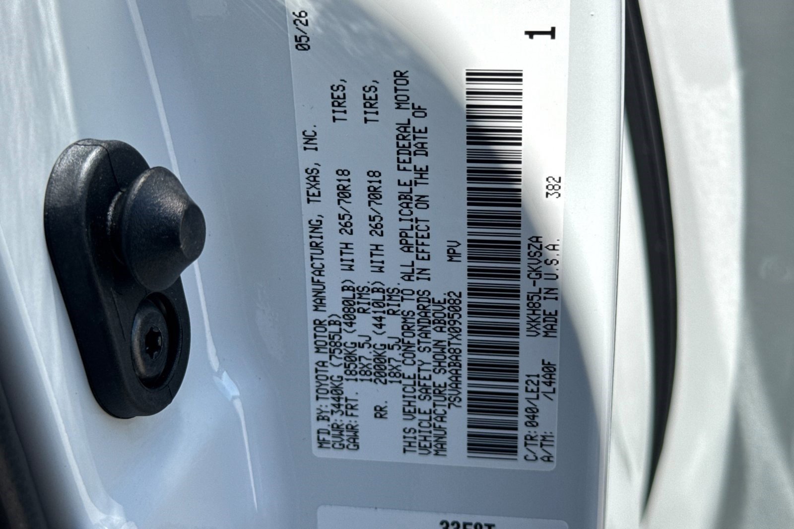 New 2026 Toyota Sequoia SR5 AWD/4WD image 19