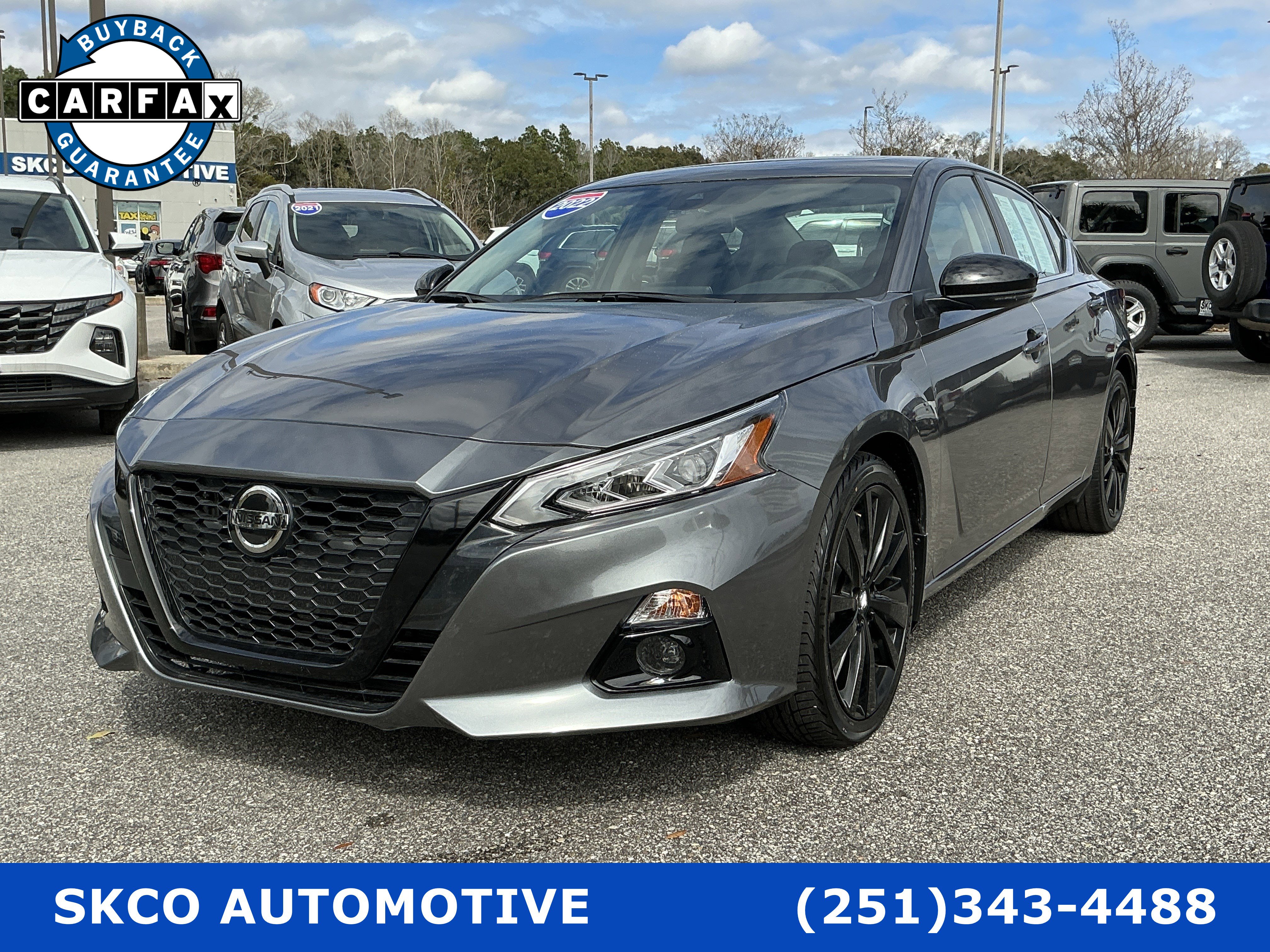 Used 2022 Nissan Altima 2.5 SR w/ Midnight Edition Package