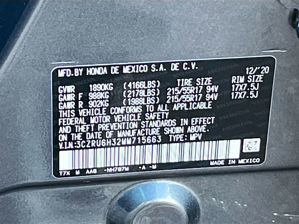 Used 2021 Honda HR-V LX image 29