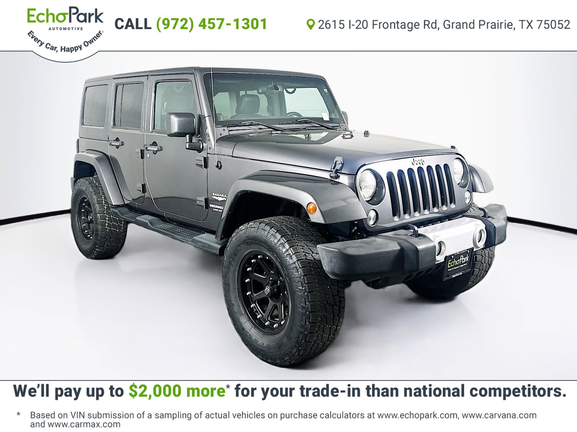 Used 2014 Jeep Wrangler Unlimited Sahara w/ Connectivity Group