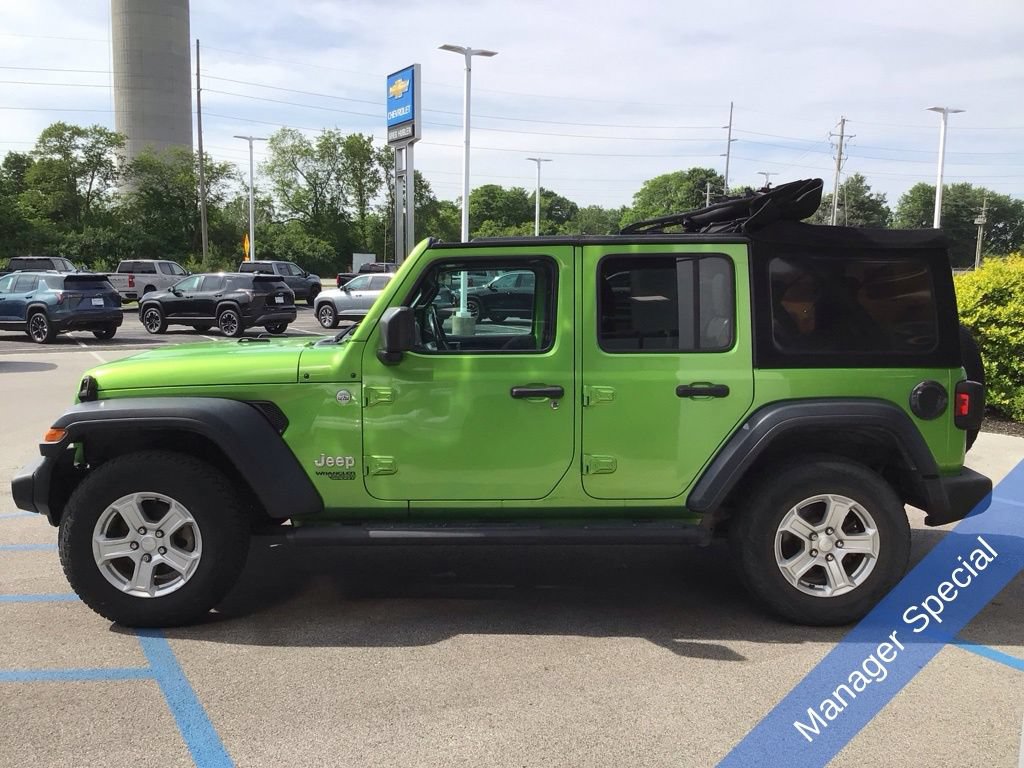 Used 2018 Jeep Wrangler Unlimited Sport S AWD/4WD image 12