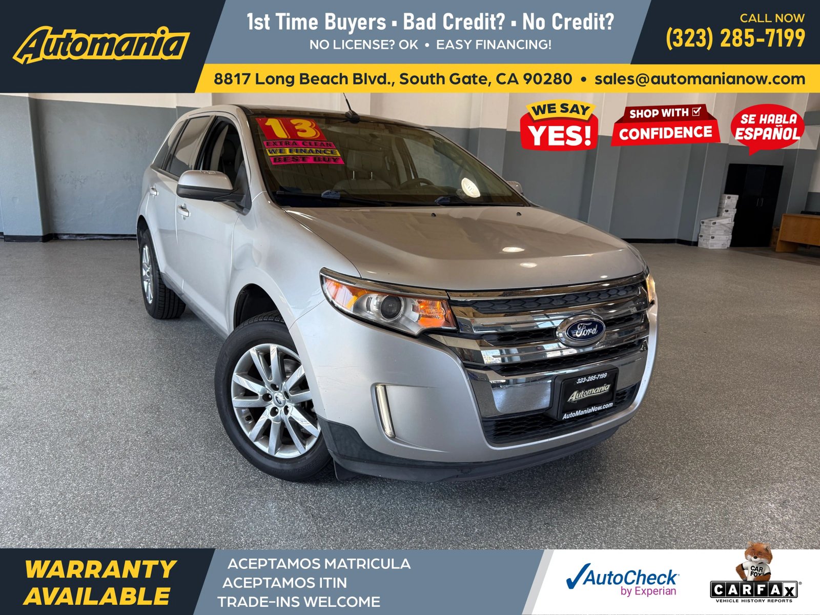 Used 2013 Ford Edge SEL